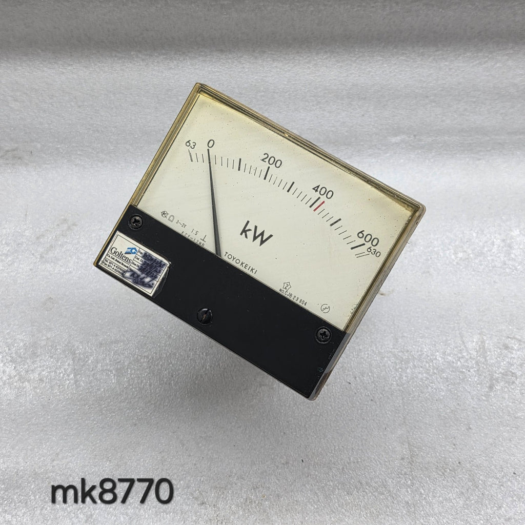 TOYO KEIKI ECF-12NB  KILO WATT METER VT 460V/115V