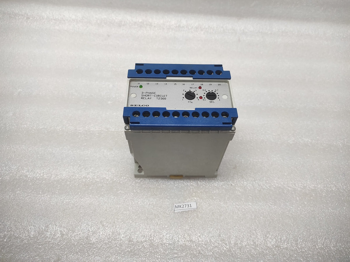 SELCO T2300-01 3-PHASE SHORT CIRCUIT RELAY 450VAC