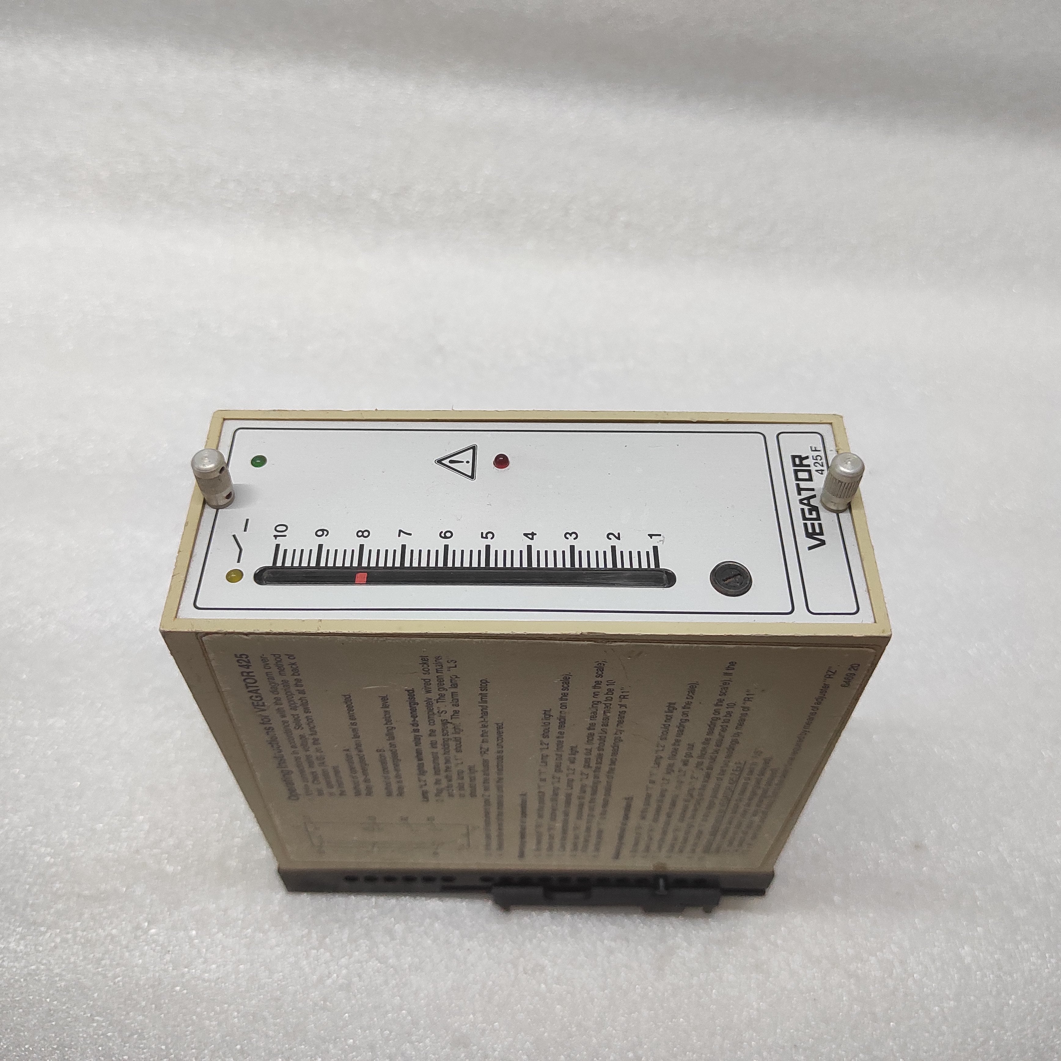 VEGA VEGATOR 425F LEVEL SWITCH FAULT MONITORING SIGNAL CONDITIONING INSTRUMENT