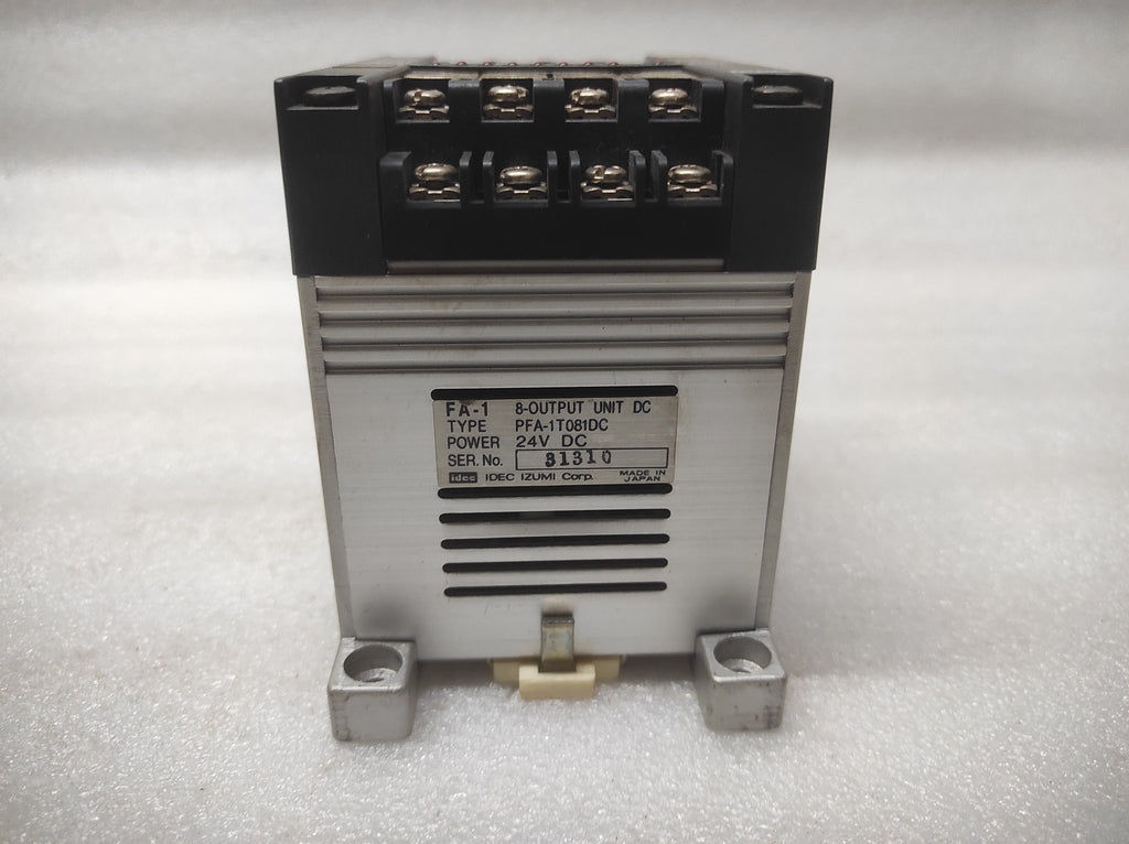 IDEC PFA-1T081DC OUTPUT MODULE 24VDC PFA1T081DC