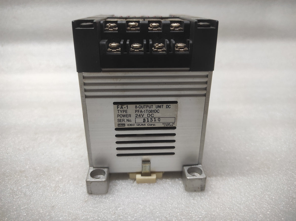 IDEC PFA-1T081DC OUTPUT MODULE 24VDC PFA1T081DC