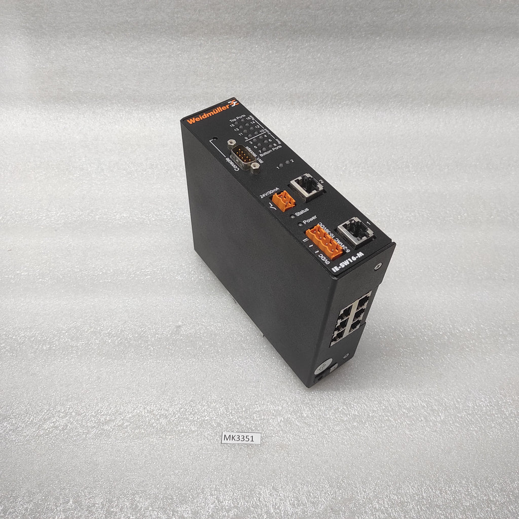 WEIDMULLER IE-SW16-M ETHERNET SWITCH 8845800000