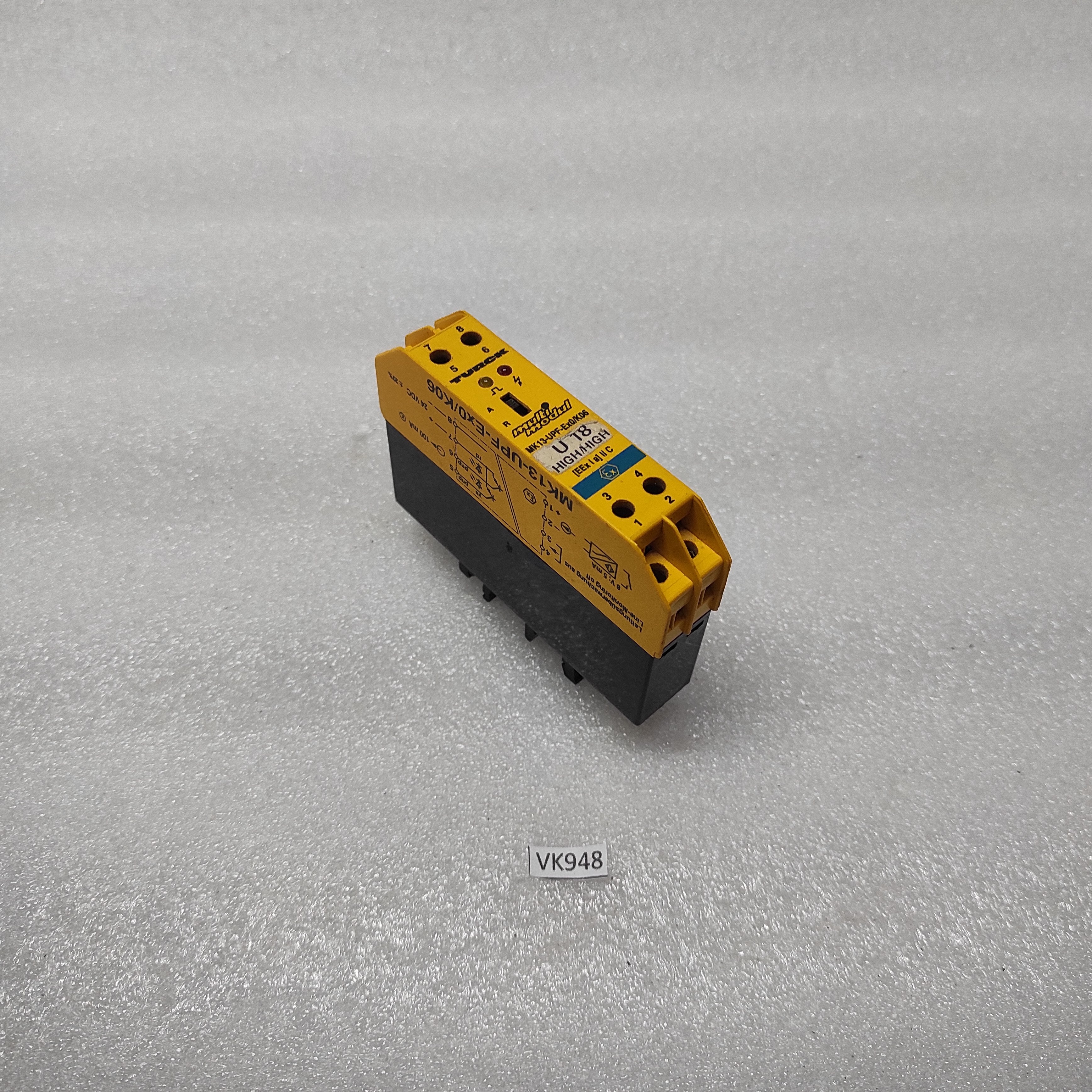 TURCK MK13-UPF-EX0/K06 SAFETY BARRIER 24VDC