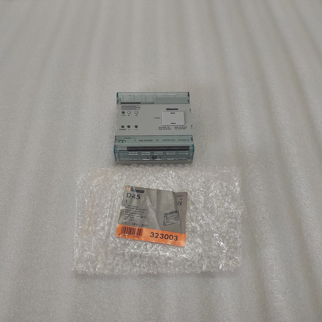 BTICINO D45 DOOR PHONE ACCESSORIES 323003 15W23 18-30VDC RISER SHUNT