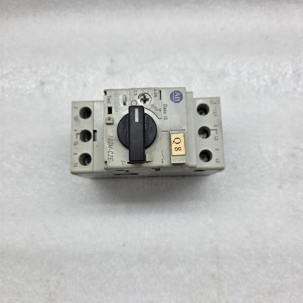 ALLEN BRADLEY CAT 140M-C2E-B40 MOTOR PROTECTOR BREAKER 2.5-4.0A