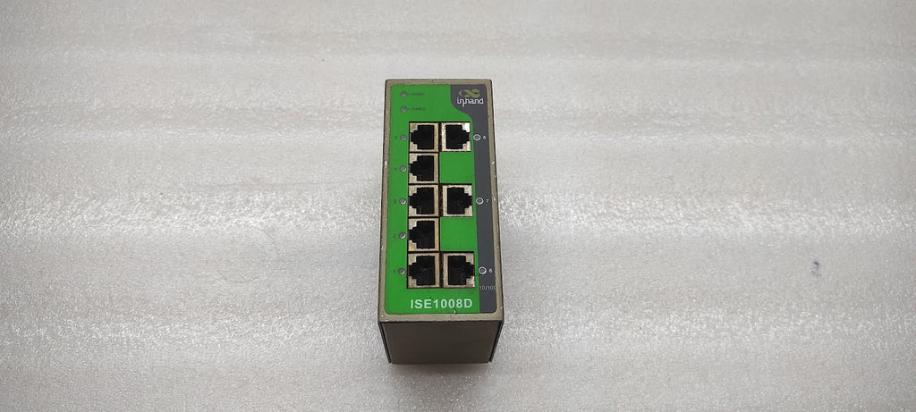 INHAND ISE1008DS ETHERNET SWITCH 8T-24 12-48V