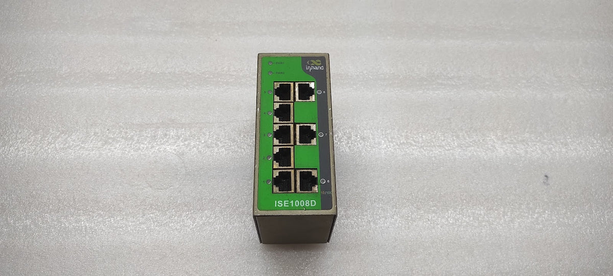INHAND ISE1008DS ETHERNET SWITCH 8T-24 12-48V