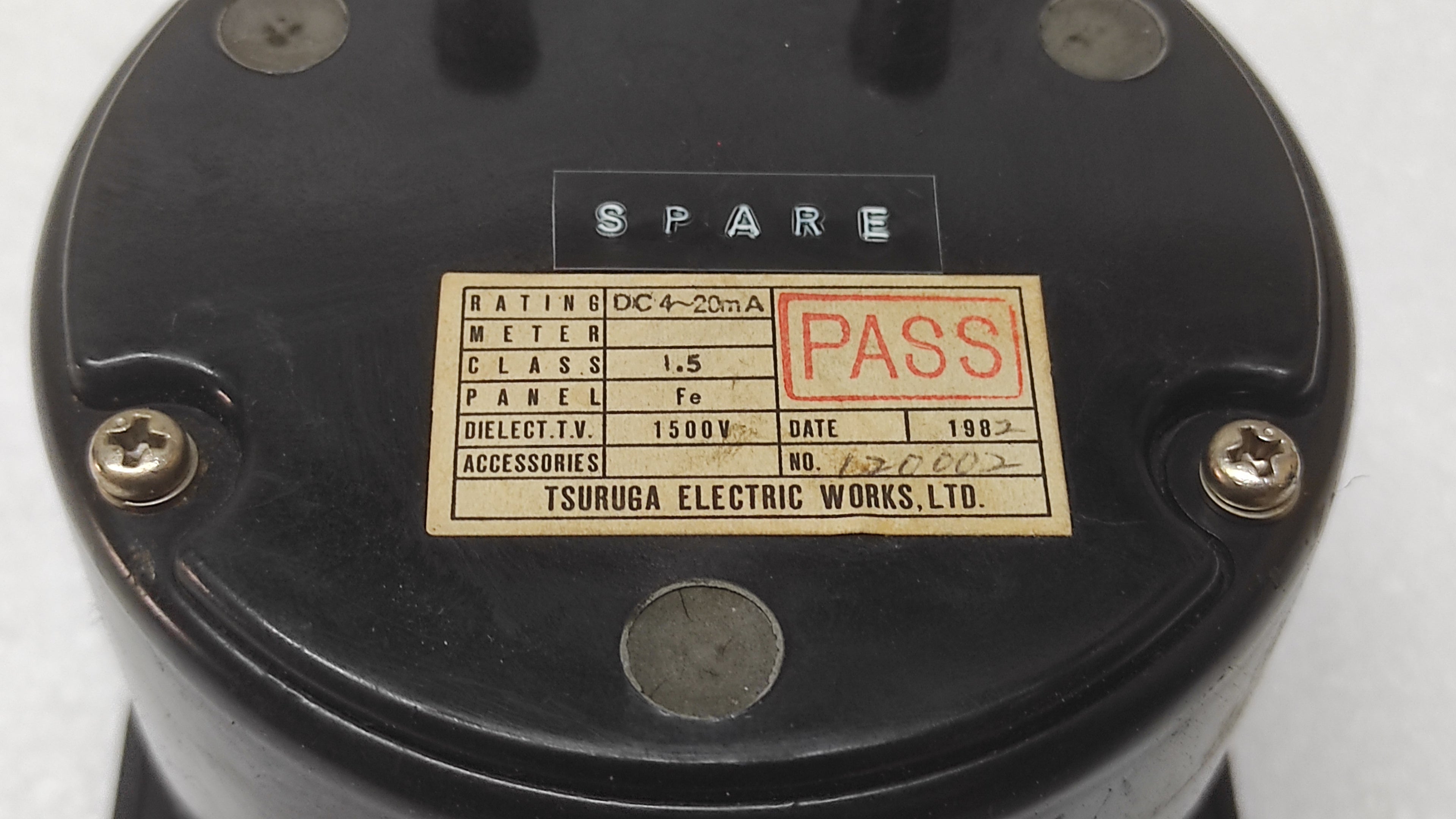 TDS TSURUGA TMW-4B PRESSURE INDICATOR TSURUGA ELECTRIC