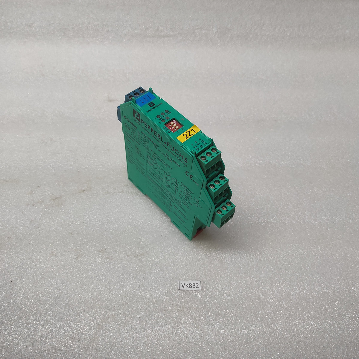 PEPPERL + FUCHS KFD2-SR2-EX2.W SWITCH AMPLIFIER 132960
