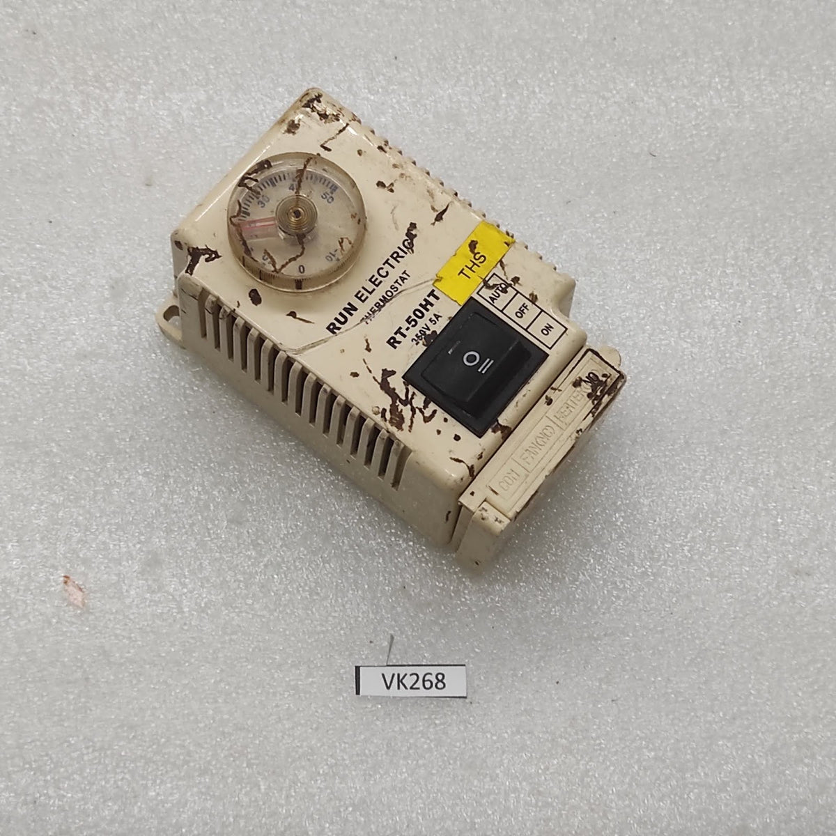 RUN ELECTRIC RT-50HT THERMOSTAT 350V 5A