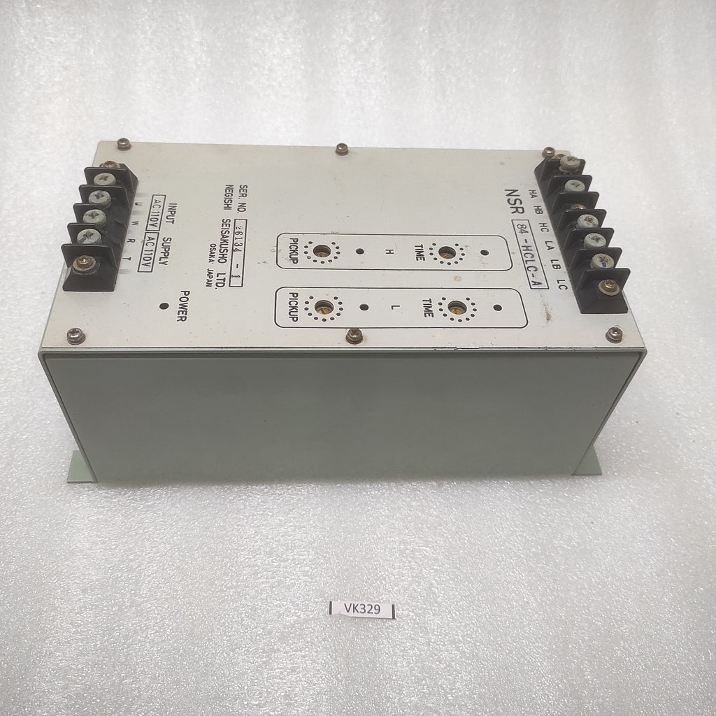 NEGISHI SEISAKUSHO NCR 84-HCLC-A 110VAC