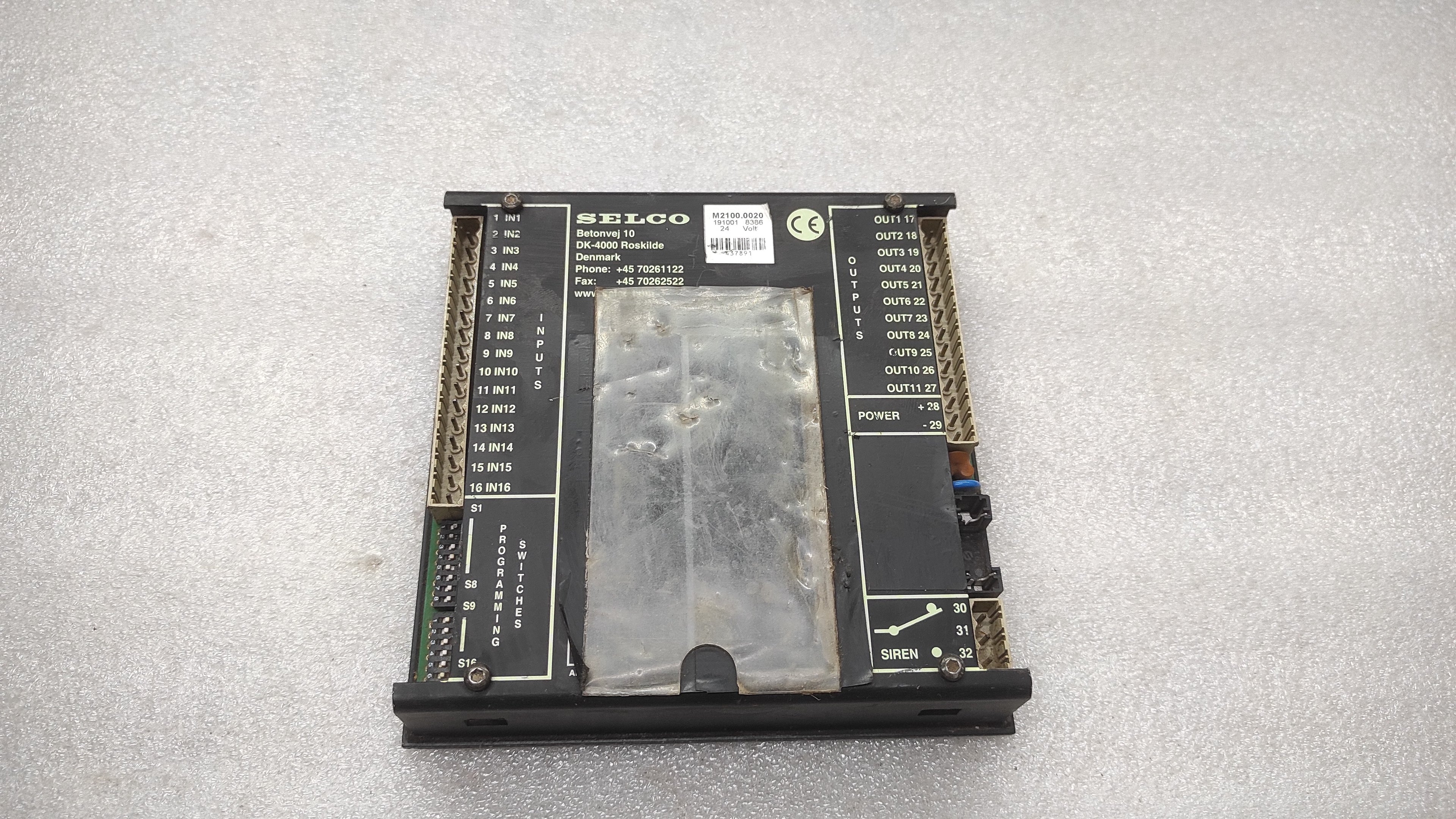 SELCO M2100.0020 EMERGENCY GENERATOR CONTROLLER 24VDC
