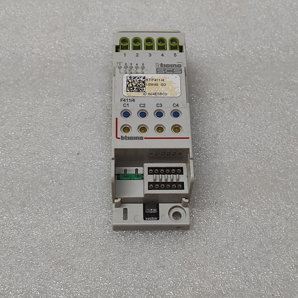 BTICINO SCS BT-F411/4 RELAY ACTUATOR 10W45-SO 110-230V