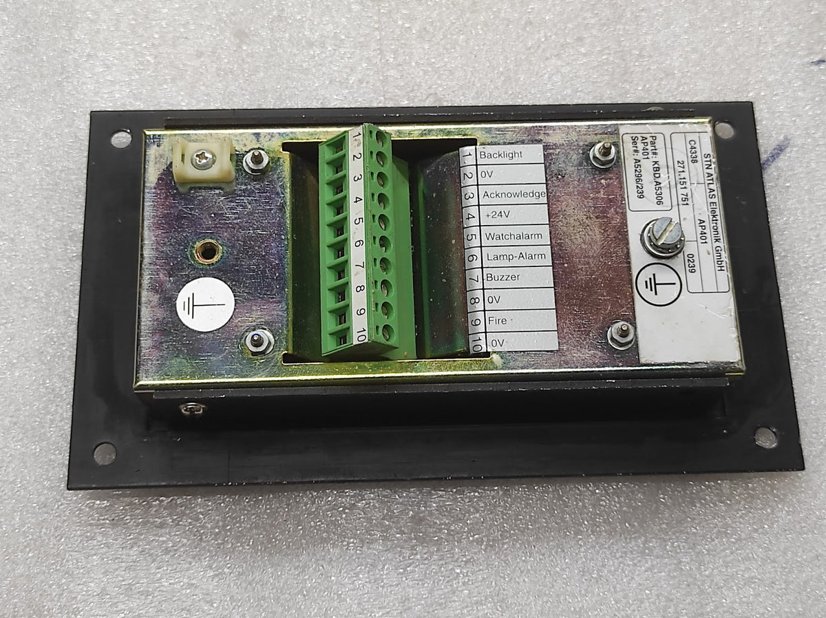 STN ATLAS AP-401 WATCH-ALARM SYSTEM 271.151 751