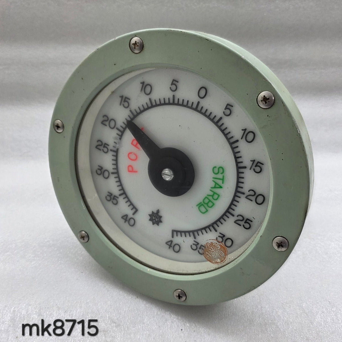 OSAKA NUNOTANI SEIKI RUDDER ANGLE INDICATOR 110V