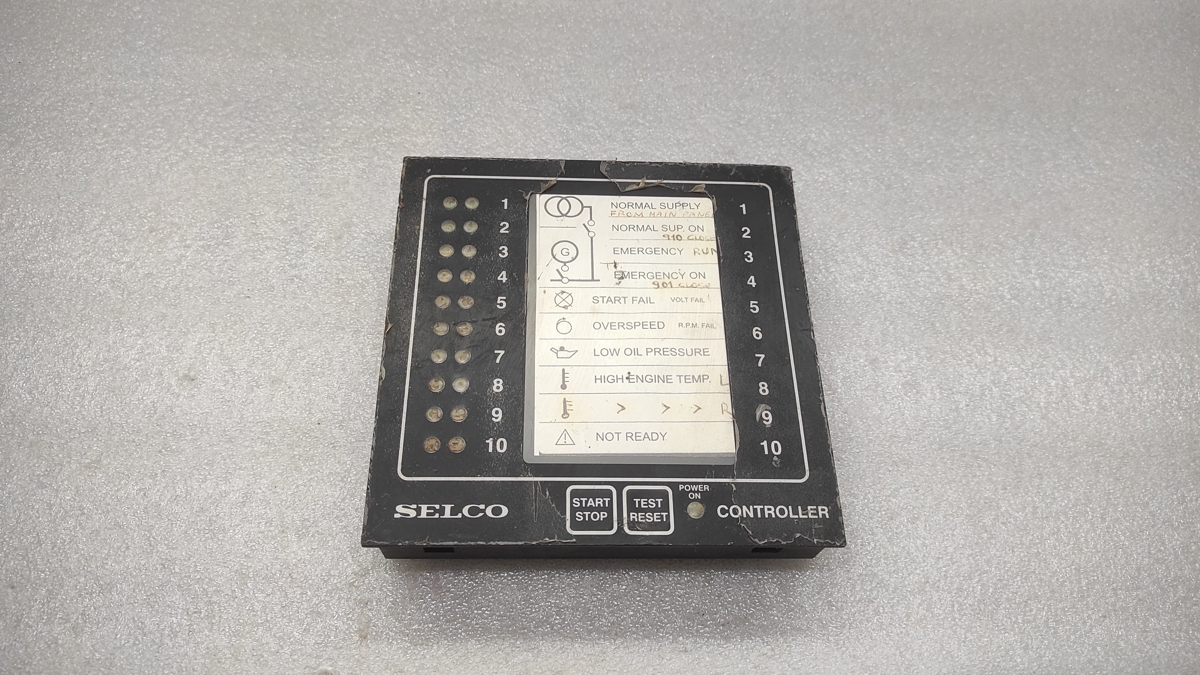 SELCO M2100.0020 EMERGENCY GENERATOR CONTROLLER 24VDC
