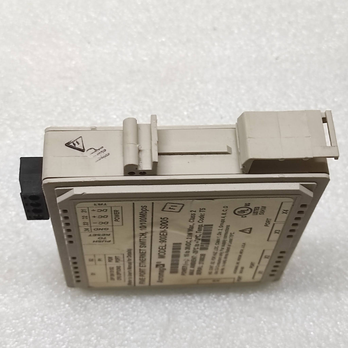 ACROMAG 900EN-S005 ETHERNET SWITCH 15-36VDC