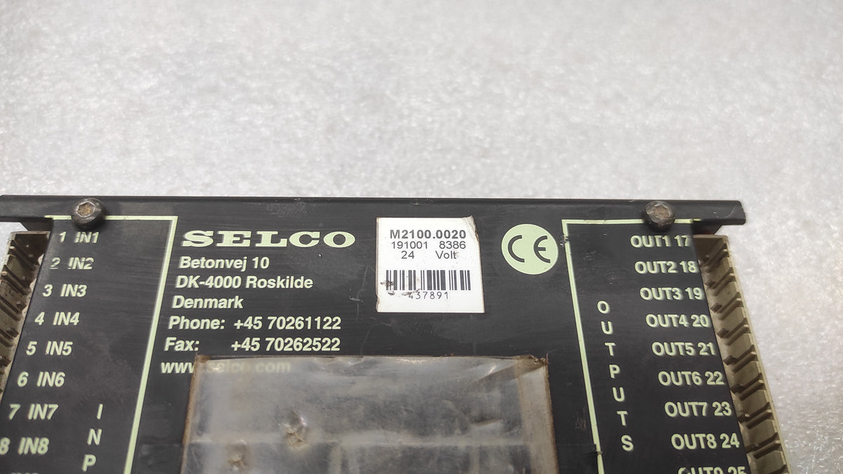 SELCO M2100.0020 EMERGENCY GENERATOR CONTROLLER 24VDC
