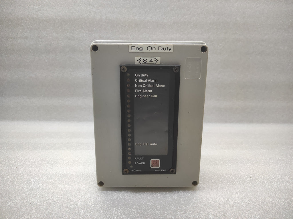 BOENING AHD 406-2 ALARM PANEL 24VDC