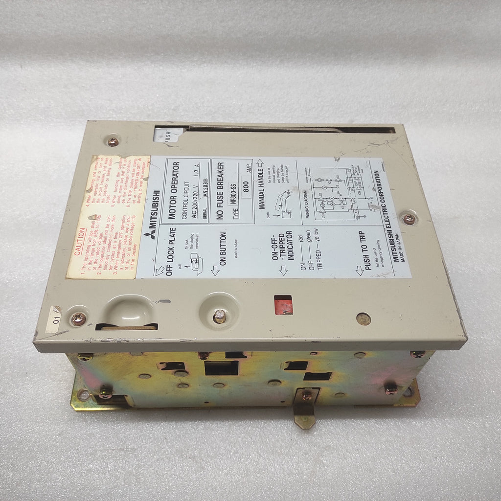 MITSUBISHI ELECTRIC NF800-SS MOTOR OPERATOR 800A