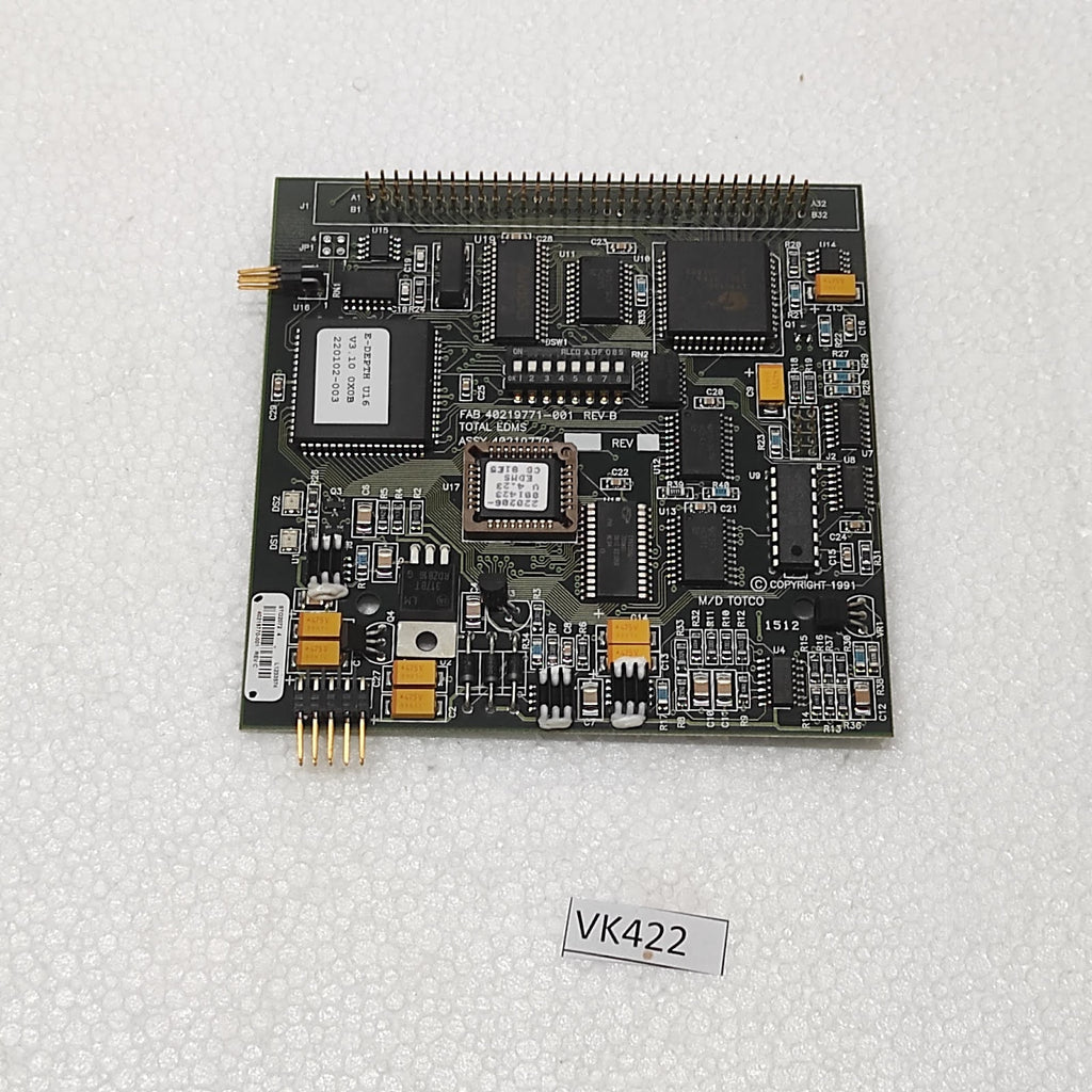 MD TOTCO STO2072-4 PCB 40219771-001 PC BOARD 40219770-001
