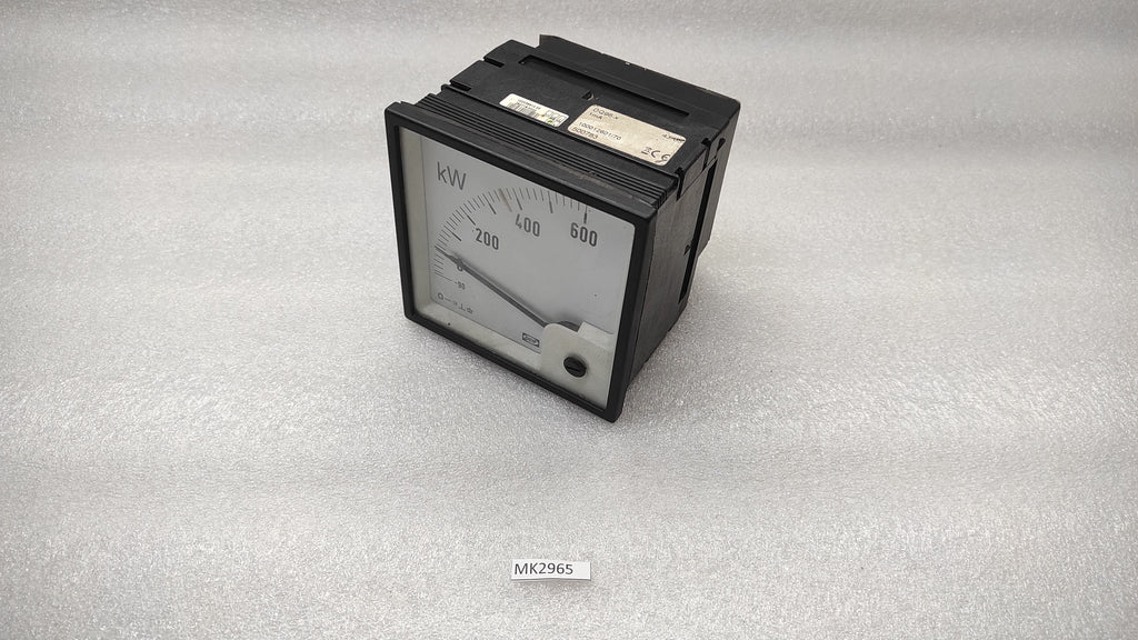 DEIF KW METER 100036913.20 KILOWATT METER 115VAC 750/5A