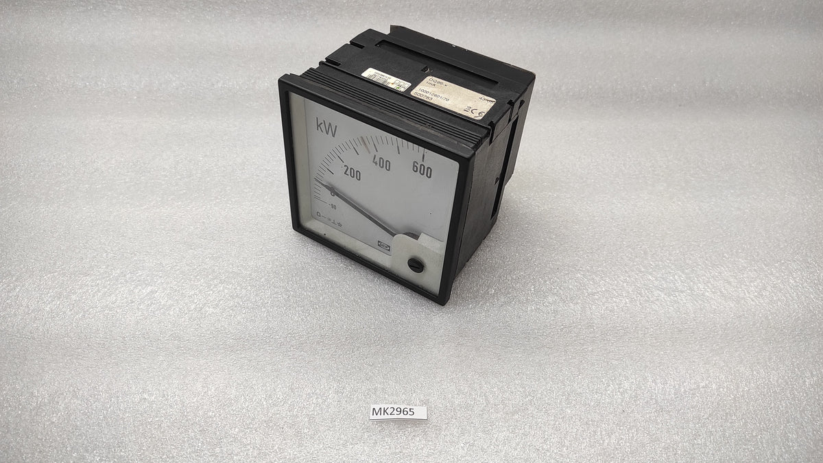 DEIF KW METER 100036913.20 KILOWATT METER 115VAC 750/5A