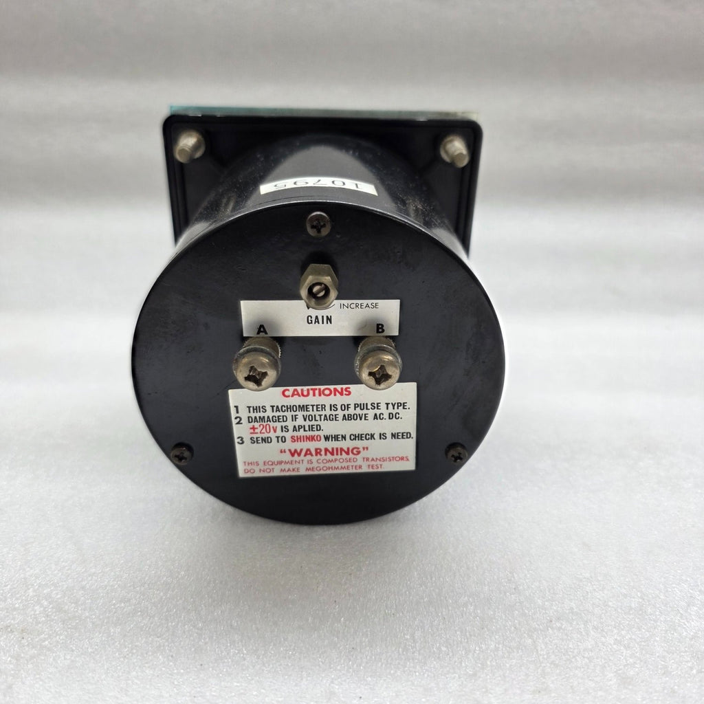 SHINKO DVF-11 ANALOG RPM METER