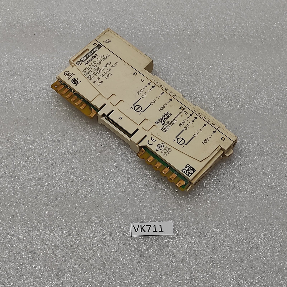 SE STB ACO1210 ANALOG OUTPUT MODULE ACO1210