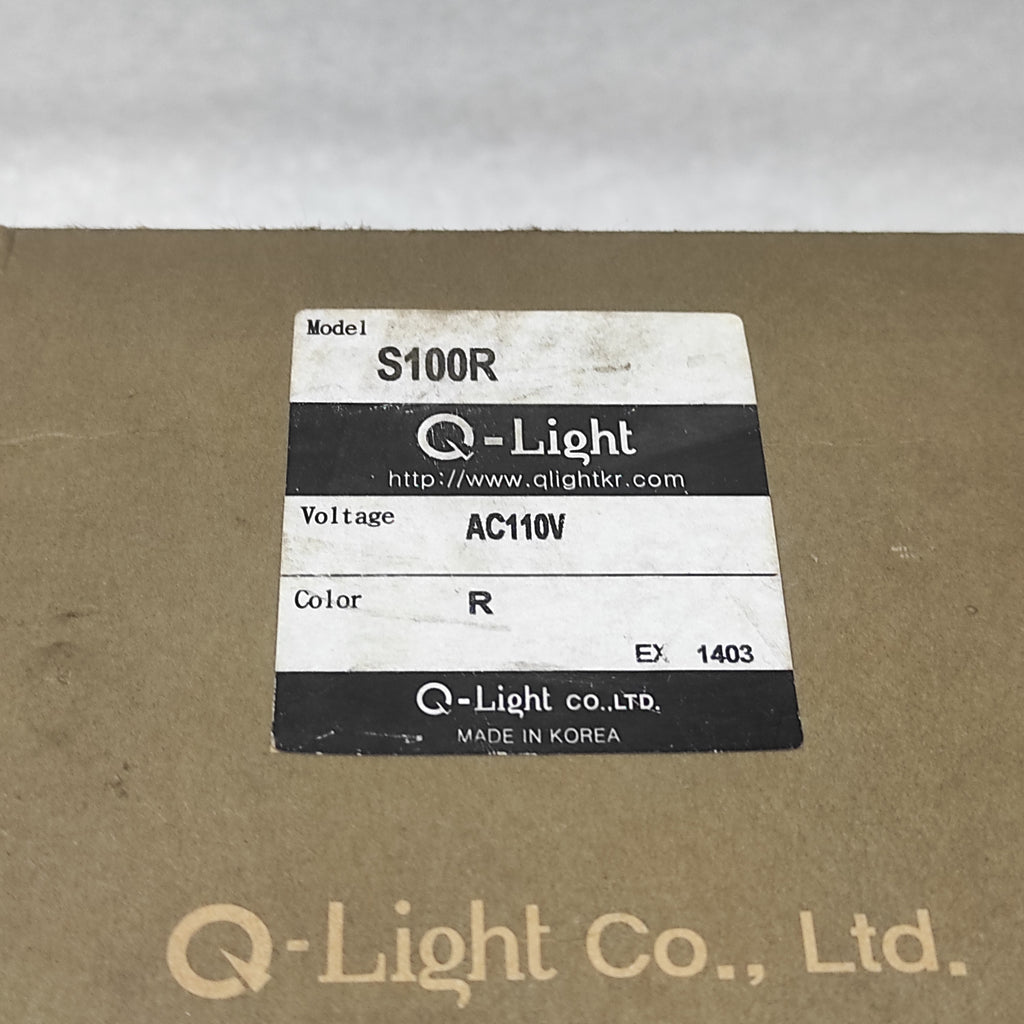 QLIGHT S100R WARNING LIGHT 110VAC