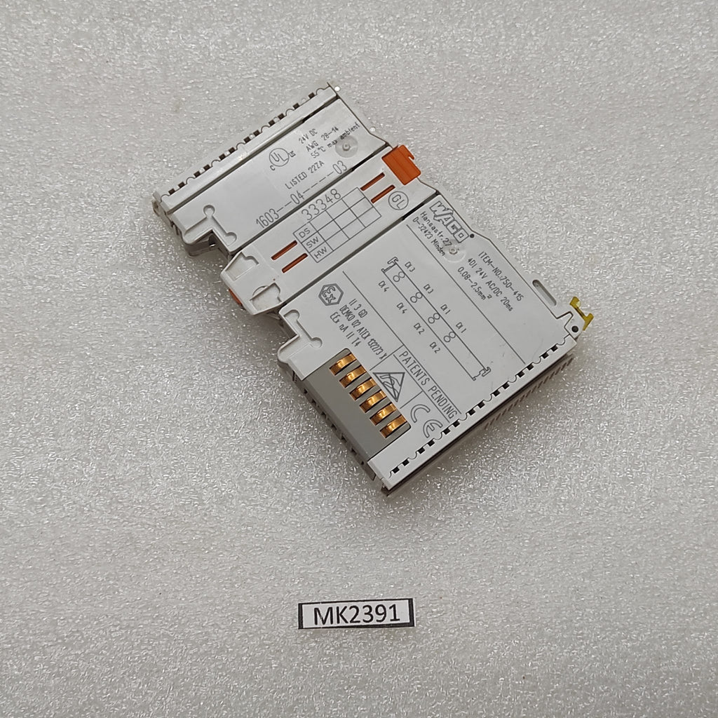 WAGO 750-41S DIGITAL INPUT MODULE