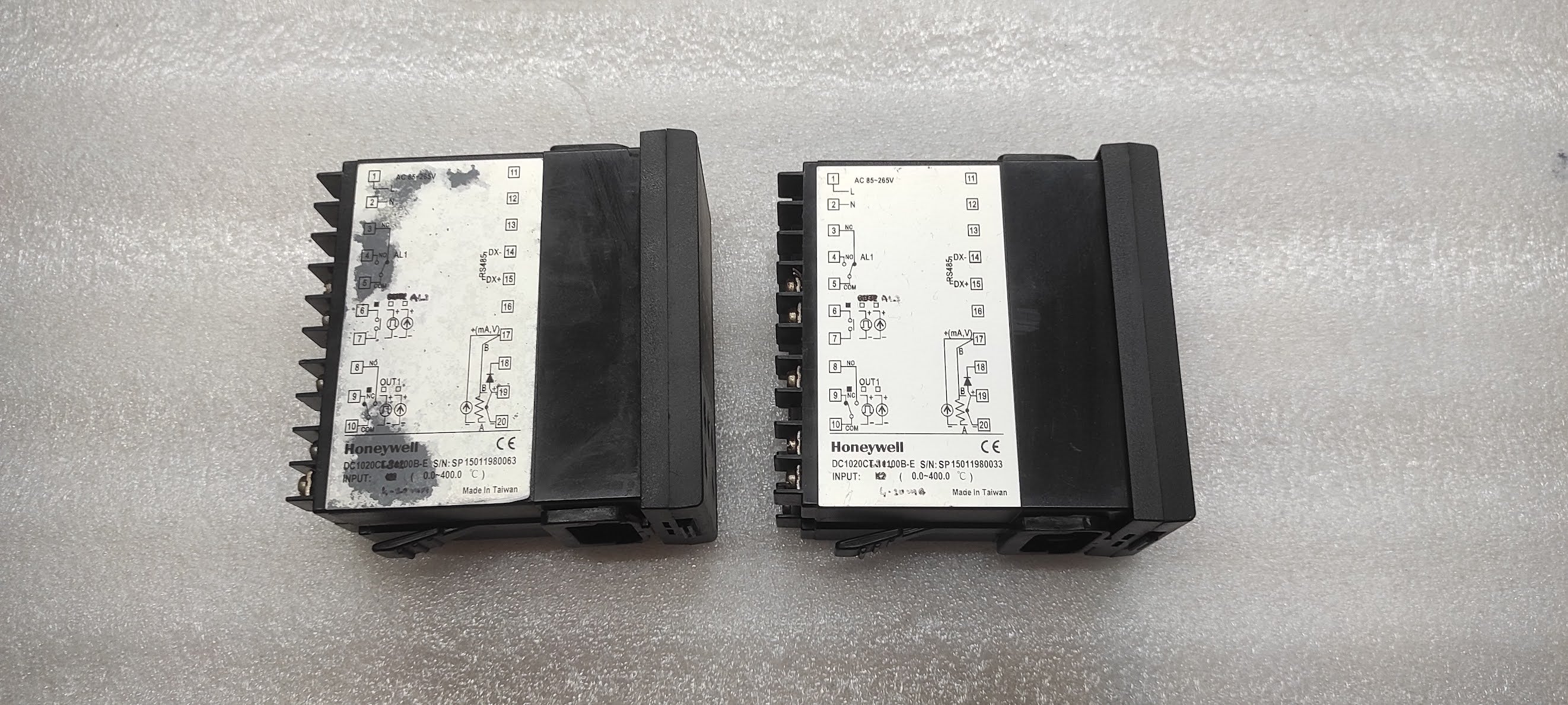 HONEYWELL DC1020 TEMPERATURE CONTROLLER DC1020CT30100B-E 85-265V