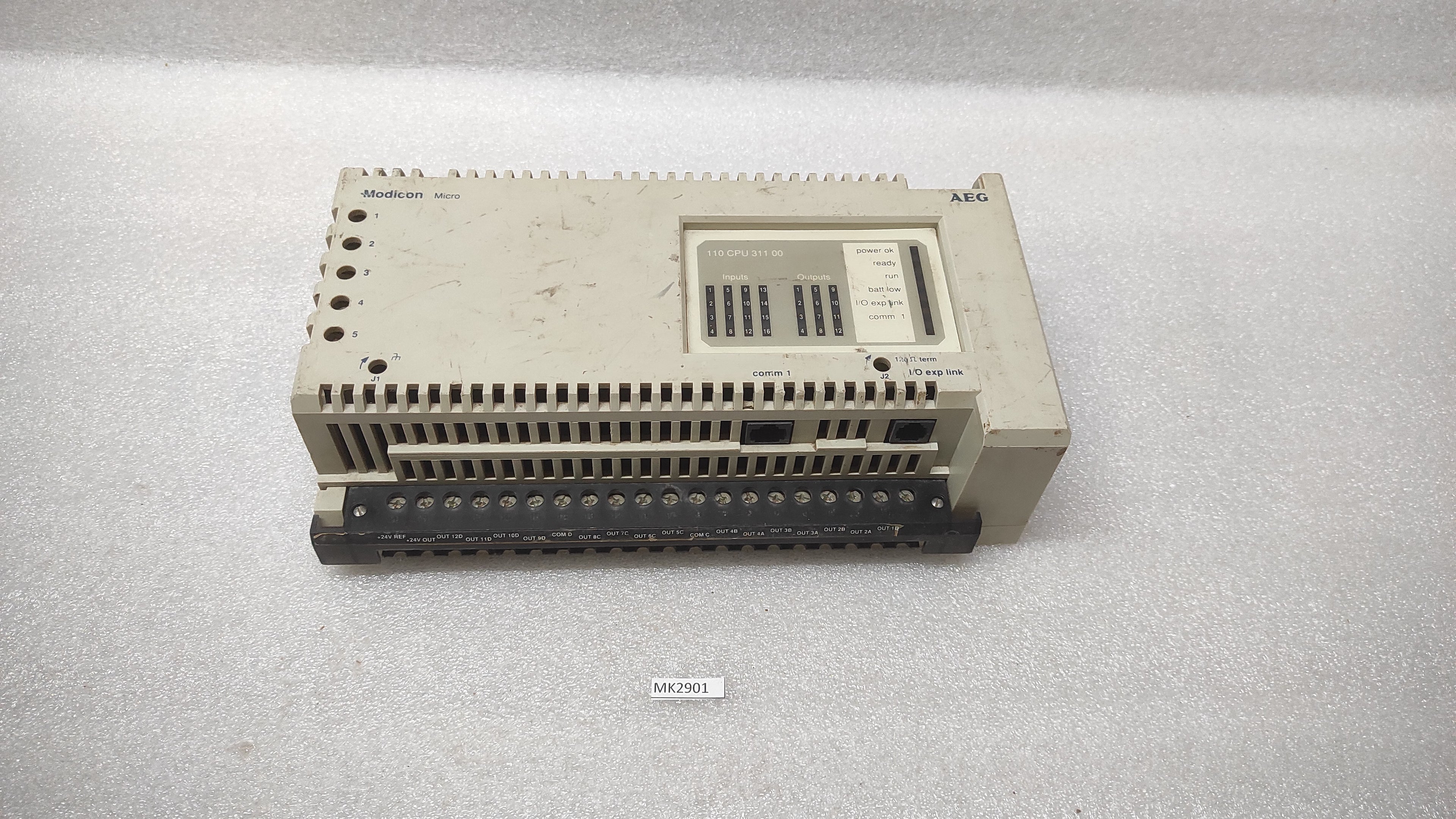 AEG 110CPU31100 PLC CPU MODULE SCHNEIDER AUTOMATION