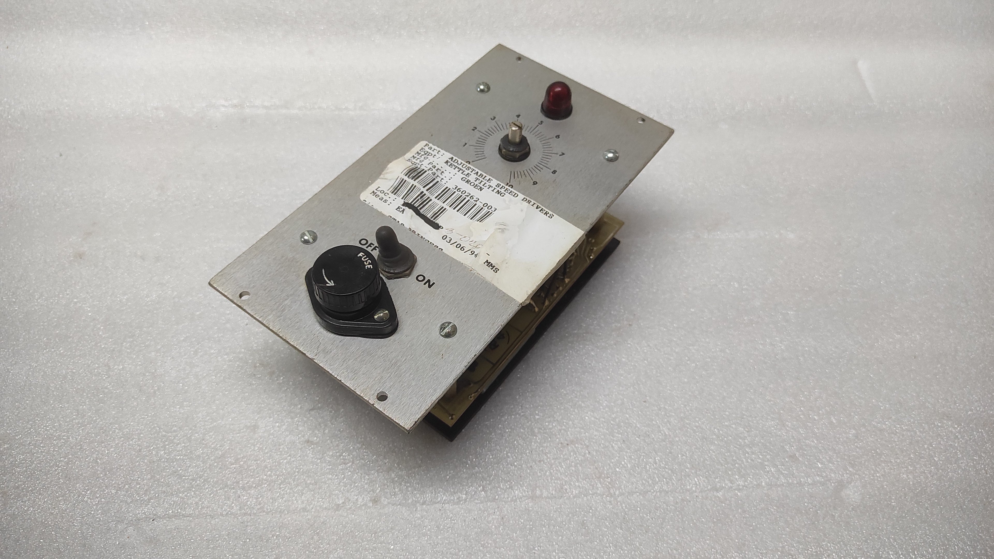 SABINA 2000-30 FULL WAVE CONTROL 0-90V-DC DC 115V-AC GROEN 360262-003