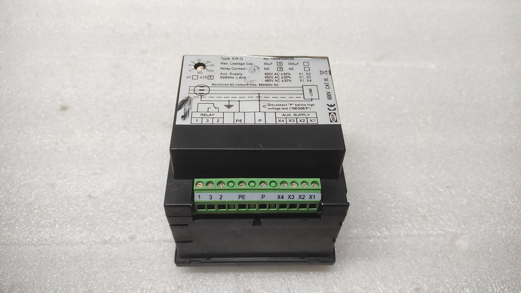 DEIF SIM-Q MEGA OHM METER 100063244.60 400-480V