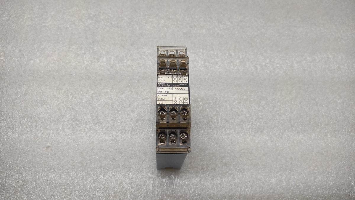 KNICK L137 A2 DC-ISOLATION AMPLIFIER