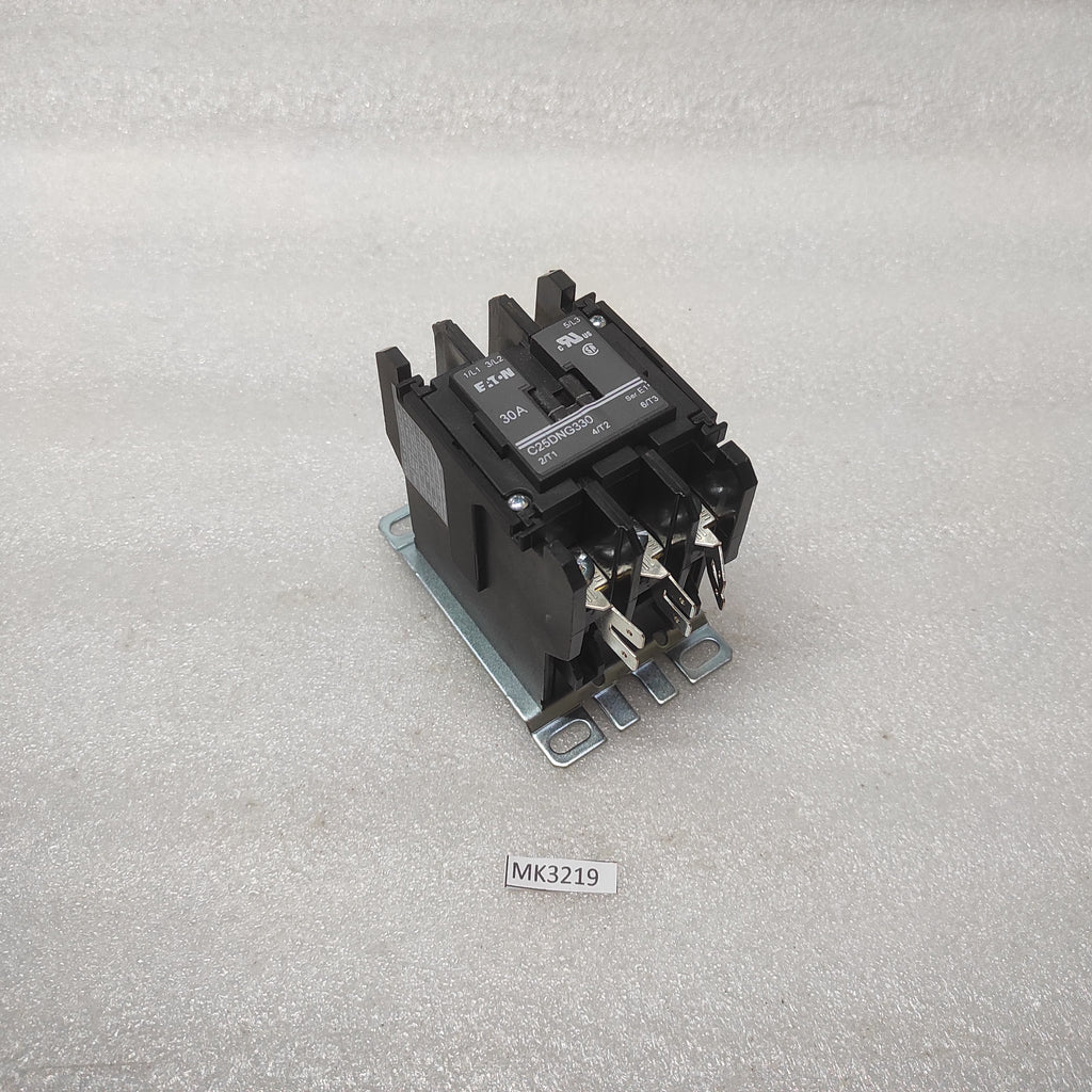 EATON C25DNG330 MAGNETIC CONTACTOR COIL VOLTAGE 24VAC