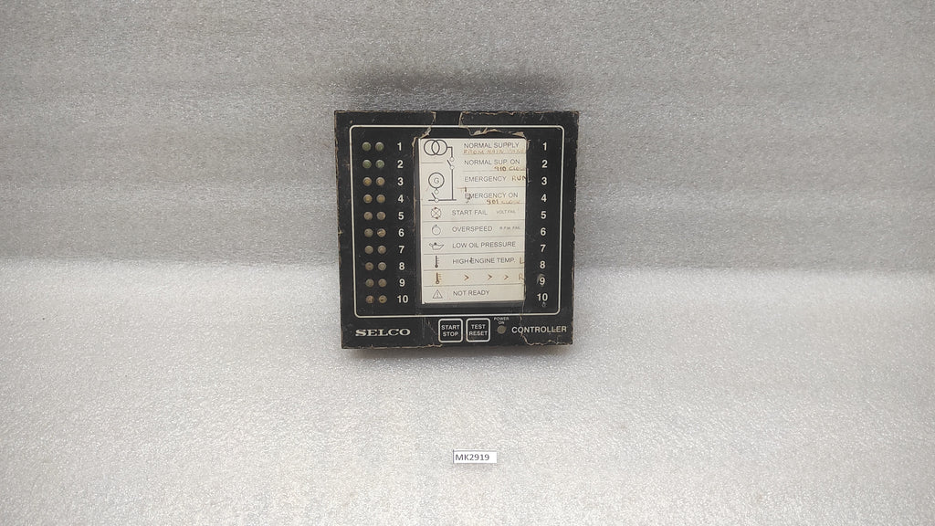 SELCO M2100.0020 EMERGENCY GENERATOR CONTROLLER 24VDC