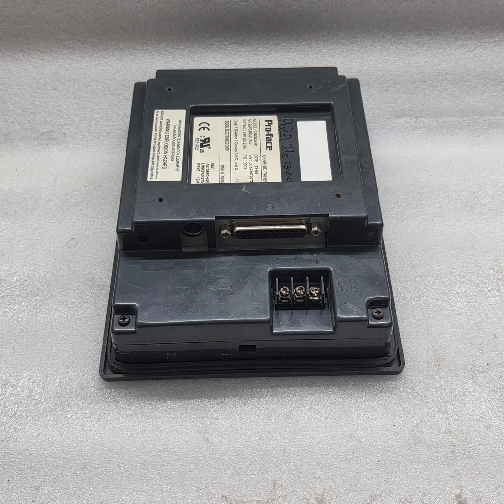 PROFACE 3180038-01 GRAPHIC PANEL GP37W3-BG41-24V