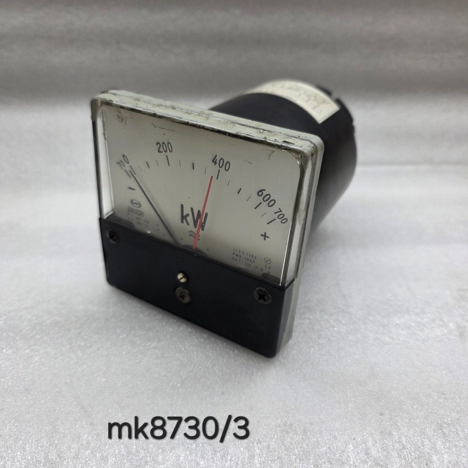 DAIICHI PWK-100N KILOWATT METER PT 440/110V CT 1000/5A