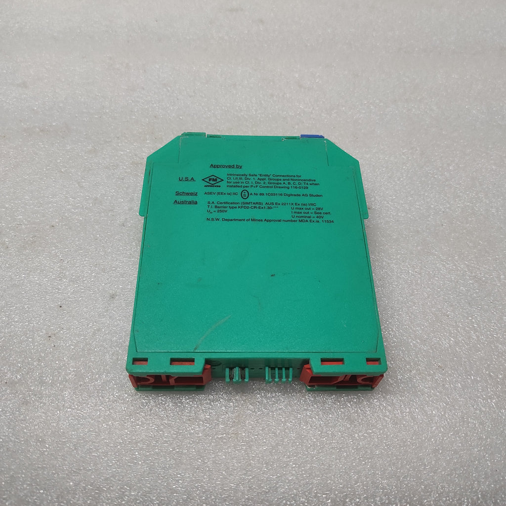 PEPPERL + FUCHS KFD2-CR-EX1.30-200 TRANSFORMER ISOLATED REPEATER 71840