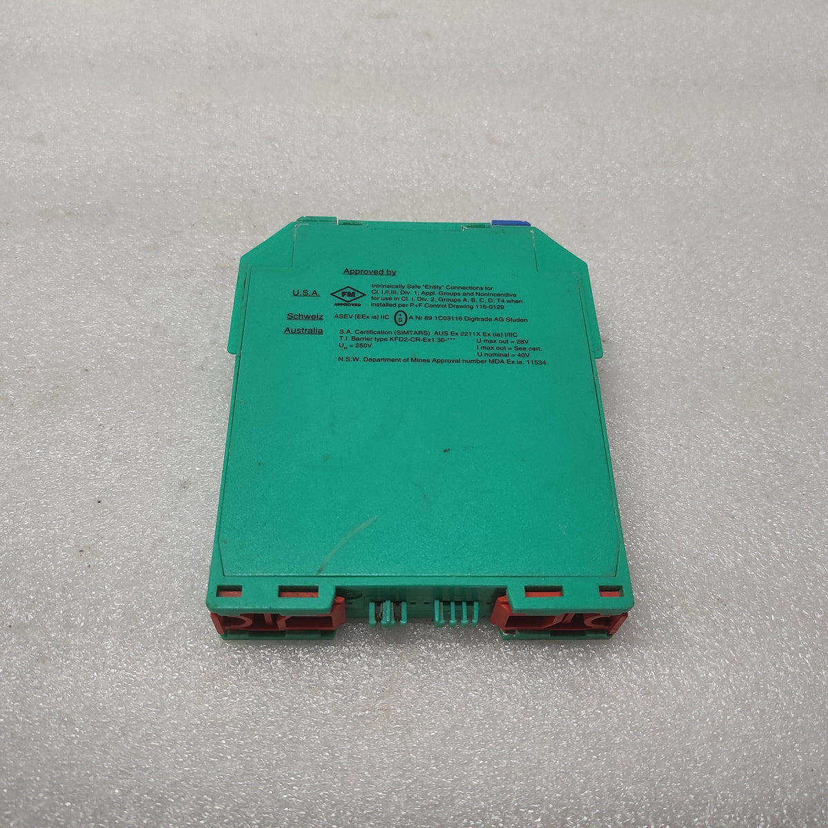 PEPPERL + FUCHS KFD2-CR-EX1.30-200 TRANSFORMER ISOLATED REPEATER 71840