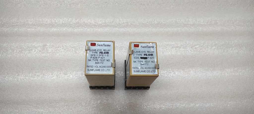 SUNFLAME FE61R FLAME EYE RELAY 200-220VAC