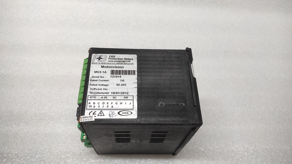 P&B PROTECTION RELAY MV2-1A MOTOR PROTECTION RELAY NOISIA 80-265V
