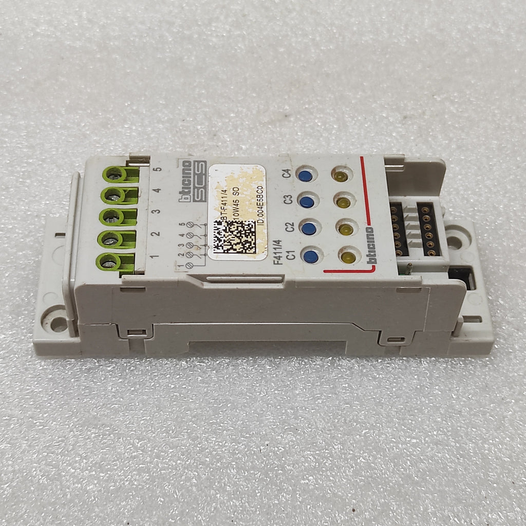 BTICINO SCS BT-F411/4 RELAY ACTUATOR 10W45-SO 110-230V