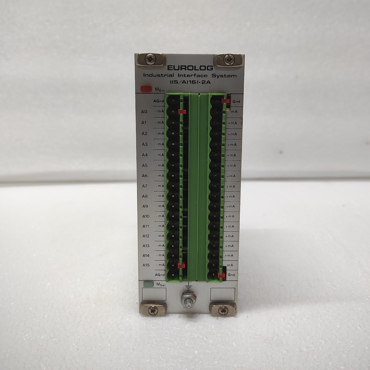 SYSLOGIC EUROLOG IIS/AI16I-2A INDUSTRIAL INTERFACE SYSTEM