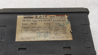 LUMEL N15 DIGITAL PANEL METER N15-02.5.R.1.0.0.0.00.808 230V