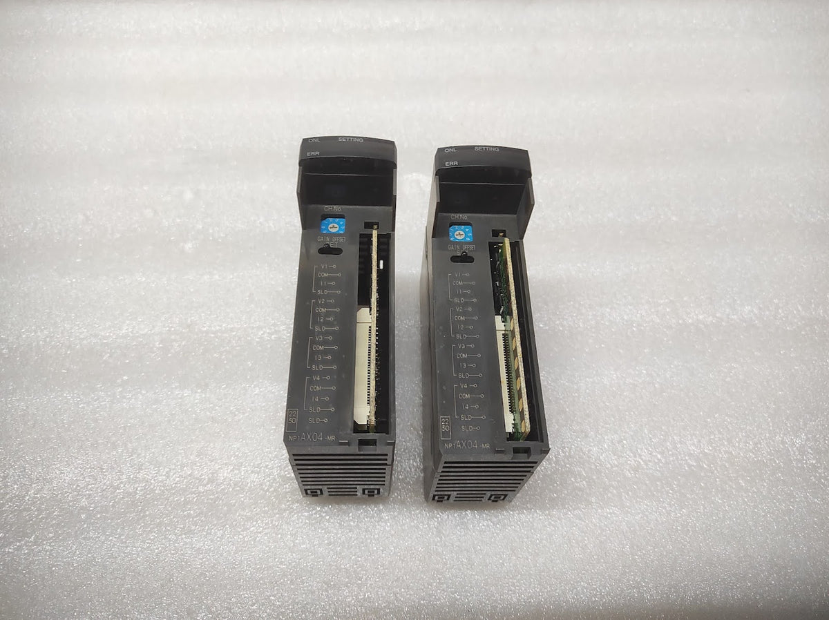 FUJI NP1AX04-MR ANALOG INPUT MODULE WITHOUT CONNECTOR