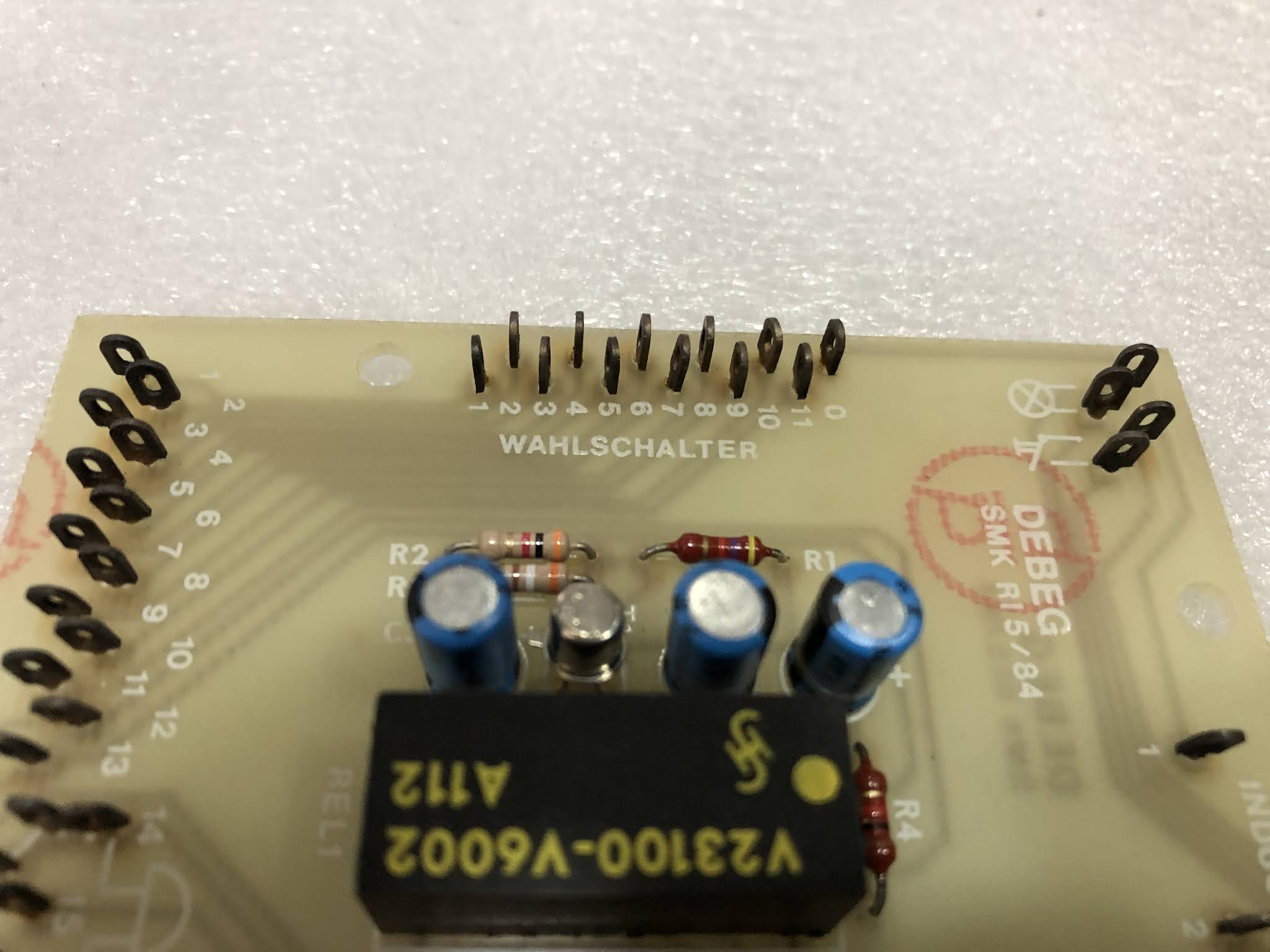 DEBEG SMK RI5/84 PCB N.T.GRAJAU NSM 15935/96