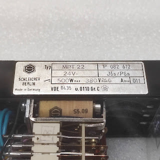 SCHLEICHER MPT 22 TIMER RELAY P082612 24V